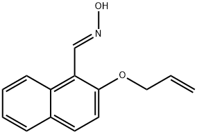 2-(ALLYLOXY)-1-NAPHTHALDEHYDE OXIME Struktur