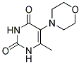 5-MORPHOLINO-6-METHYLURACIL Struktur