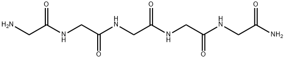 H-GLY-GLY-GLY-GLY-GLY-NH2 HBR Struktur