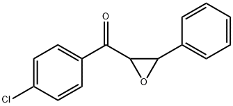 (4-CHLOROPHENYL)(3-PHENYL-2-OXIRANYL)METHANONE Struktur