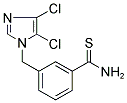 3-[(4,5-DICHLORO-1H-IMIDAZOL-1-YL)METHYL]BENZENE-1-CARBOTHIOAMIDE Struktur