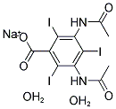 SODIUM DIATRIZOATE DIHYDRATE Struktur