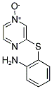 2-[(4-OXIDOPYRAZIN-2-YL)SULFANYL]ANILINE Struktur