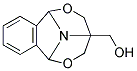 4A,8B-DIHYDRO-2H-1,4-DIOXA-8C-AZAPENTALENO[1,6-AB]INDEN-2A(3H)-YLMETHANOL Struktur