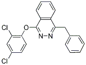 1-BENZYL-4-(2,4-DICHLOROPHENOXY)PHTHALAZINE Struktur