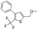 5-(METHOXYMETHYL)-3-PHENYL-2-(TRIFLUOROMETHYL)THIOPHENE Struktur