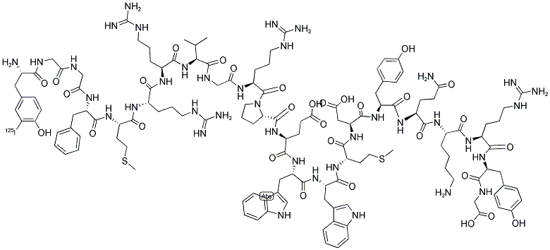 ([125I]-TYR)-BAM-22P Struktur