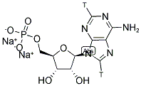 ADENOSINE 5'-MONOPHOSPHATE, [2,8-3H] DISODIUM SALT Struktur