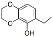 6-ETHYL-2,3-DIHYDRO-1,4-BENZODIOXIN-5-OL Struktur