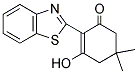 2-BENZOTHIAZOL-2-YL-3-HYDROXY-5,5-DIMETHYLCYCLOHEX-2-EN-1-ONE Struktur