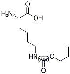 H-LYS(ALOC)-OH Struktur