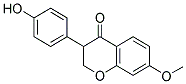 DIHYDROISOFORMONONETIN Struktur