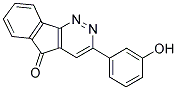 3-(3-HYDROXY-PHENYL)-INDENO[1,2-C]PYRIDAZIN-5-ONE Struktur