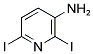 2,6-DIIODOPYRIDIN-3-YLAMINE Struktur