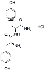 H-TYR-TYR-NH2 HCL Struktur