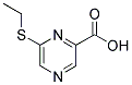 6-(ETHYLSULFANYL)-2-PYRAZINECARBOXYLIC ACID Struktur