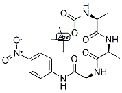 BOC-ALA-ALA-ALA-PNA Struktur