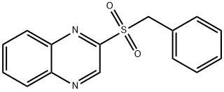 2-(BENZYLSULFONYL)QUINOXALINE Struktur