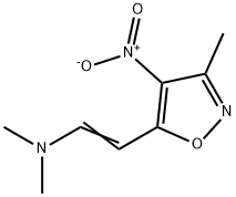 N,N-DIMETHYL-2-(3-METHYL-4-NITRO-5-ISOXAZOLYL)-1-ETHYLENAMINE Struktur