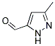 5-METHYL-2 H-PYRAZOLE-3-CARBALDEHYDE Struktur