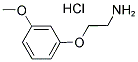 2-(3-METHOXY-PHENOXY)-ETHYLAMINEHYDROCHLORIDE Struktur