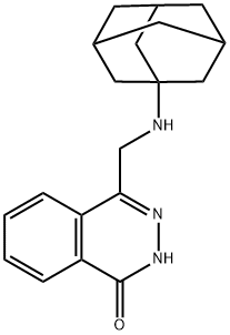 4-[(1-ADAMANTYLAMINO)METHYL]-1(2H)-PHTHALAZINONE Struktur