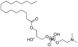 1-PALMITOYL-SN-GLYCERO-3-PHOSPHO-(N,N-DIMETHYL)-ETHANOLAMINE Struktur