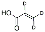 ACRYLIC ACID (2,3,3-D3) Struktur