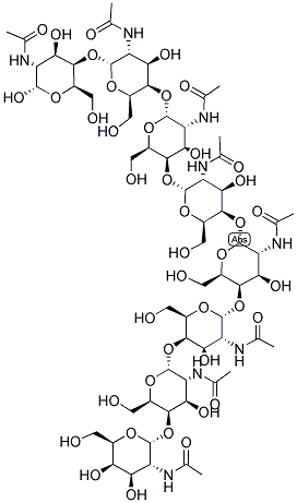 ALPHA-1,4-D-N-ACETYL GALACTOSAMINE OCTAMER Struktur