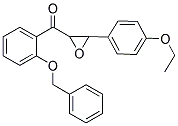 [2-(BENZYLOXY)PHENYL][3-(4-ETHOXYPHENYL)OXIRAN-2-YL]METHANONE Struktur