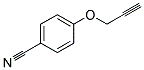 3-(4-CYANOPHENOXY)-1-PROPYNE Struktur