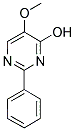 5-METHOXY-2-PHENYL-4-PYRIMIDINOL Struktur