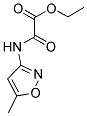 ETHYL 2-[(5-METHYLISOXAZOL-3-YL)AMINO]-2-OXOACETATE Struktur