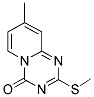 8-METHYL-2-(METHYLSULFANYL)-4H-PYRIDO[1,2-A][1,3,5]TRIAZIN-4-ONE Struktur