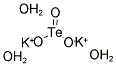 POTASSIUM TELLURITE TRIHYDRATE Struktur