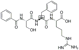 BZ-SER-PHE-ARG-OH Struktur