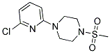 1-(6-CHLORO-2-PYRIDINYL)-4-(METHYLSULFONYL)PIPERAZINE Struktur