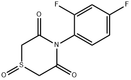 4-(2,4-DIFLUOROPHENYL)-1LAMBDA4,4-THIAZINANE-1,3,5-TRIONE Struktur