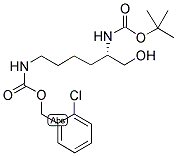 BOC-LYS(2-CL-Z)-OL Struktur