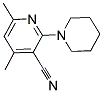 4,6-DIMETHYL-2-PIPERIDINONICOTINONITRILE Struktur