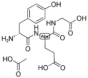 H-D-TYR-GLU-GLY-OH ACOH Struktur