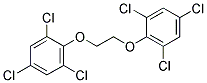 1,3,5-TRICHLORO-2-[2-(2,4,6-TRICHLOROPHENOXY)ETHOXY]BENZENE Struktur