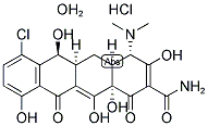 DEMECLOCYCLIN HYDROCHLORIDE HEMIHYDRATE Struktur