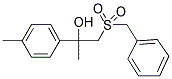 1-(BENZYLSULFONYL)-2-(4-METHYLPHENYL)-2-PROPANOL Struktur