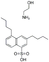 ETHANOLAMINE DIBUTYL NAPHTHALENE SULFONATE Struktur