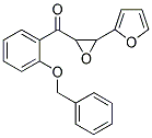 [2-(BENZYLOXY)PHENYL][3-(2-FURYL)OXIRAN-2-YL]METHANONE Struktur