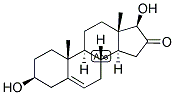 16-KETO-5-ANDROSTEN-3BETA,17BETA-DIOL Struktur