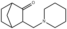 3-(PIPERIDINOMETHYL)-2-NORBORNANONE Struktur