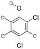 2,4-DICHLOROPHENOL (RING-D3, OD) Struktur