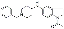 1-ACETYL-N-(1-BENZYLPIPERIDIN-4-YL)-2,3-DIHYDRO-(1H)-INDOLE-5-AMINE Struktur